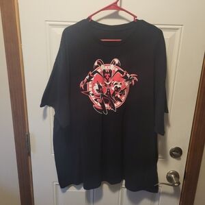 Helluva Boss Imp Silhouette Logo Black Shirt 3XL